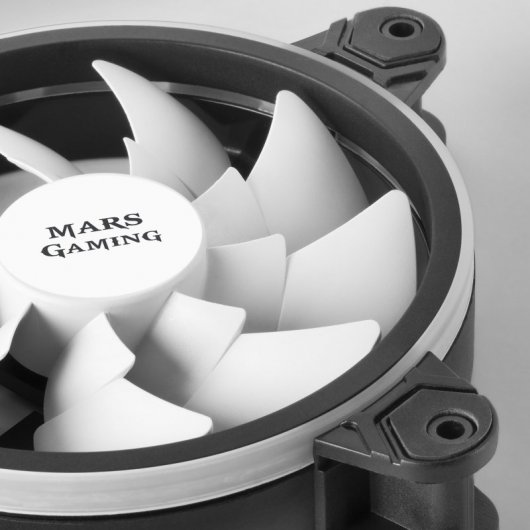 Mars Gaming MFX Ventilador ARGB Dual 120mm Negro