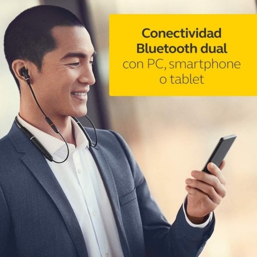 Jabra Evolve 65e UC & Link 370 Auricolare Wireless Passanuca Ufficio Micro-USB Bluetooth Nero