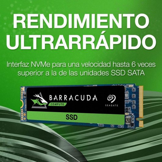 Seagate BarraCuda 510 SSD 1TB M.2 NVMe 3D TLC