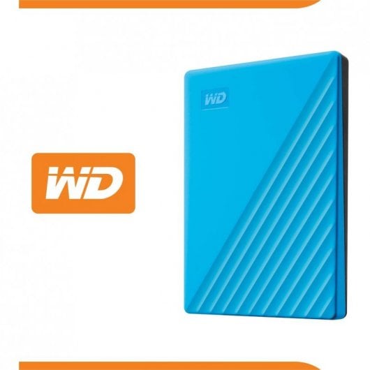WD My Passport 2 TB USB 3.1 Blau