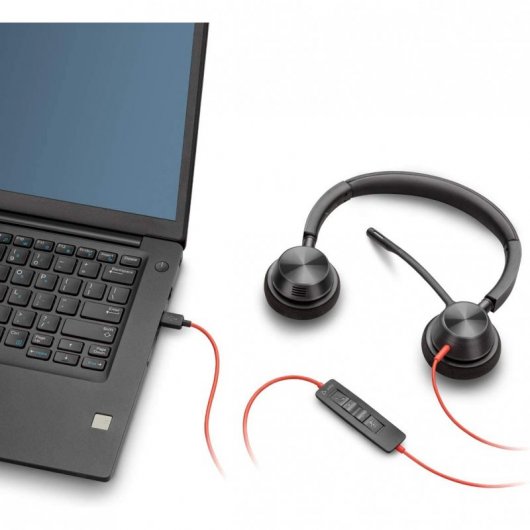 Casque USB Poly Blackwire 3320 noir