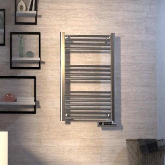 Secadora eléctrica Cecotec Ready Warm 9100 Smart Towel Steel panel LED control táctil 500W IP24