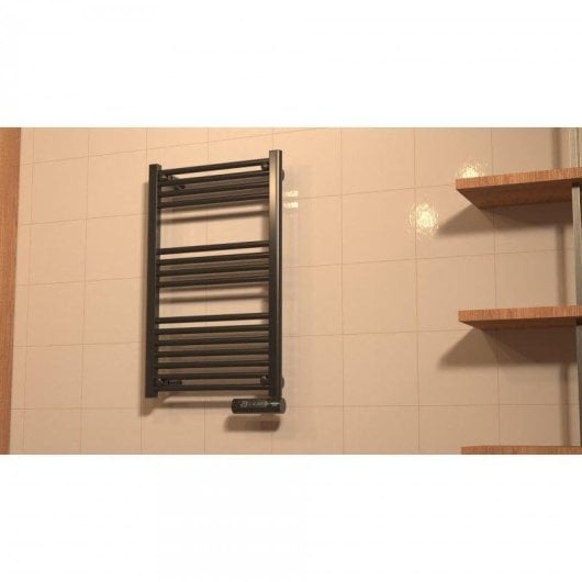 Secador de Toalhas Cecotec Ready Warm 9100 Smart Towel Black 500W LED Touch Timer