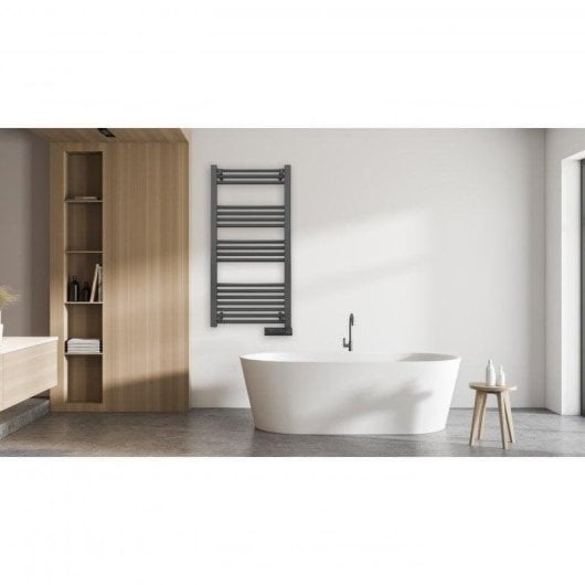 Toalheiro Elétrico Cecotec Ready Warm 9200 Smart Towel Black 750W 18 Barras Proteção IP24