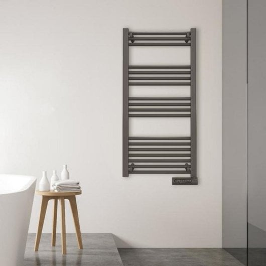 Elektrischer Handtuchwärmer Cecotec Ready Warm 9200 Smart Towel Black 750W LED Touch