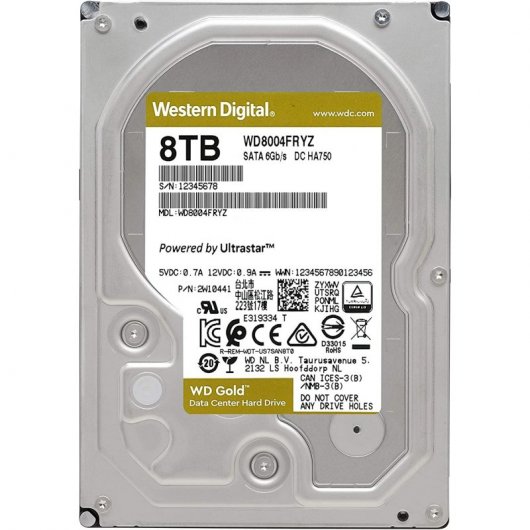 WD Gold 3,5" 8TB SATA3