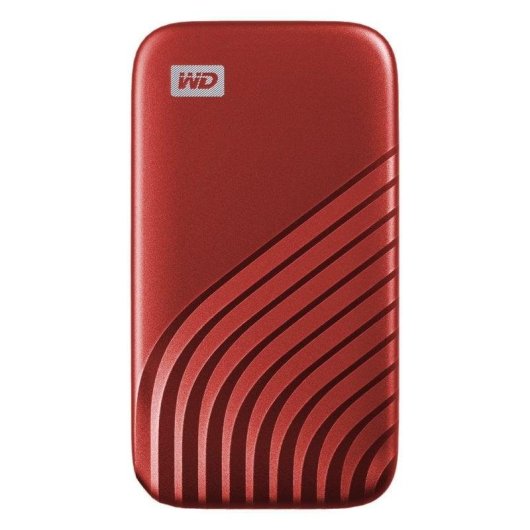 WD My Passport SSD 1TB USB-C Rosso