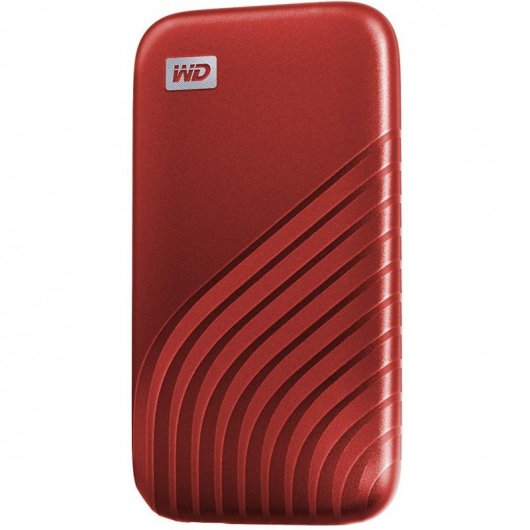 Western Digital My Passport 1 TB USB Typ-C 3.2 Gen 2 (3.1 Gen 2) Rot