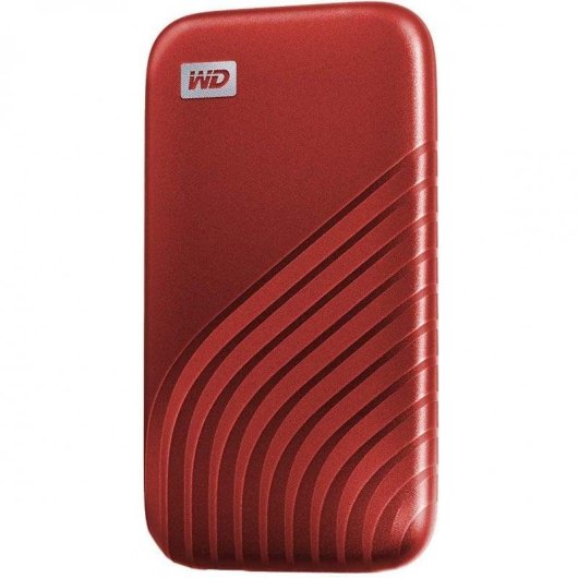 WD My Passport SSD 1TB USB-C Rosso