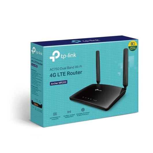 Router TP-Link Archer MR200 4G LTE Dualband 733Mbps Abnehmbare Antennen
