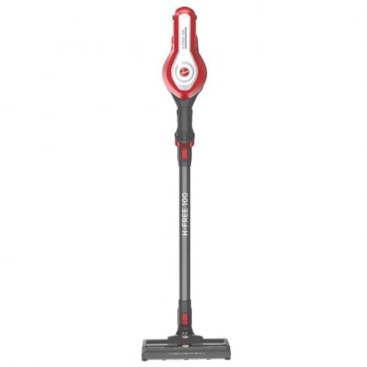 Hoover HF122RH 011 Aspirapolvere a bastone Batteria Secco Tessuto Senza sacchetto 0,9 L 170 W Rosso, Argento