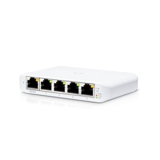 Ubiquiti USW-Flex-Mini 5 Porte Gigabit Managed Switch PoE+