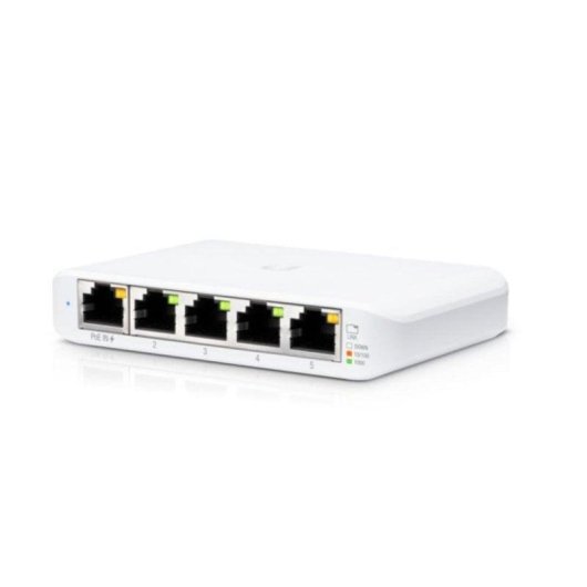 Ubiquiti USW-Flex-Mini 5 Porte Gigabit Managed Switch PoE+