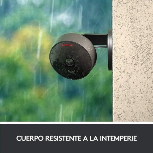 Caméra de surveillance Logitech Circle View FullHD Vision Nocturne Intérieur et Extérieur Audio Bidirectionnel