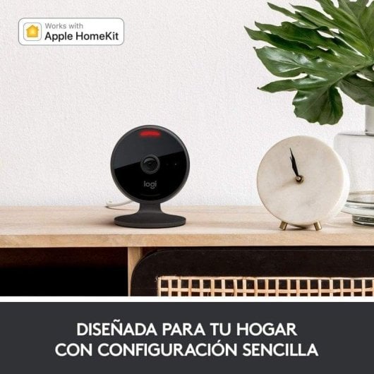 Caméra de surveillance Logitech Circle View FullHD Vision Nocturne Intérieur et Extérieur Audio Bidirectionnel