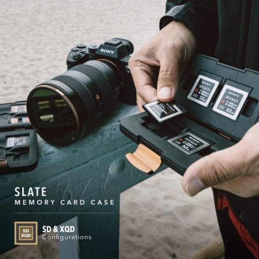 Polar Pro Estuche de Aluminio para 24 Tarjetas SD/MicroSD