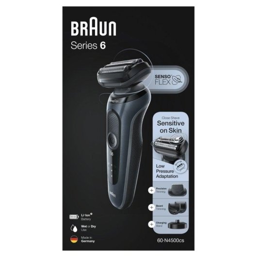 Braun Series 6 60N4500CS Afeitadora Eléctrica