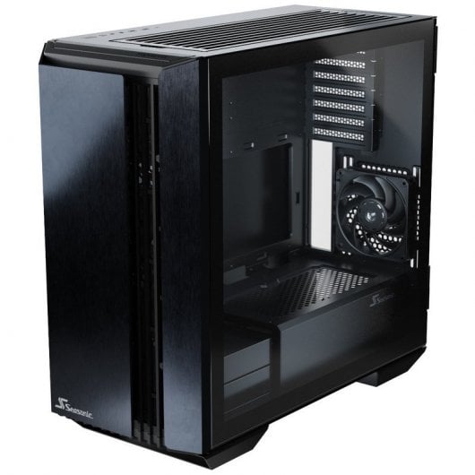 Seasonic Syncro Q704 Vetro Temperato USB 3.0 Nero + Syncro DPC-850 850W 80 Plus Platino Modulare