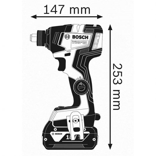 GDX 18V-200 C Professional Atornillador de Impacto 18V