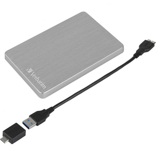 Verbatim Store n Go Alu 2.5" 1TB USB 3.1 Prateado