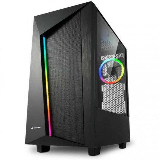 Sharkoon REV100 Verre Trempé USB 3.1 Noir