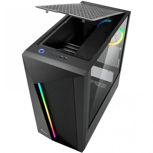 Sharkoon REV100 Verre Trempé USB 3.1 Noir