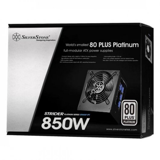 SilverStone ST85F-PT 850W 80 Plus Platino Modulare