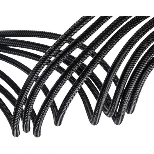 SilverStone PP07E-EPS8B Cable Extensor de Alimentación Flexible EPS 8 Pin a EPS/ATX 4+4 Pin 30cm Negro