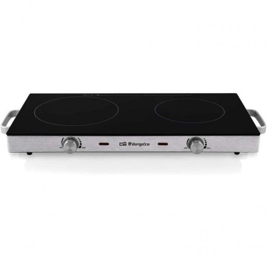 Plaque Vitrocéramique Portable Orbegozo PCE 6000 2 Zones 2800W