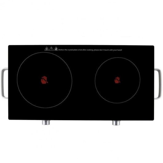Plaque Vitrocéramique Portable Orbegozo PCE 6000 2 Zones 2800W