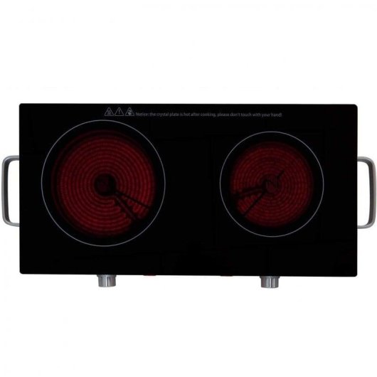 Plaque Vitrocéramique Portable Orbegozo PCE 6000 2 Zones 2800W
