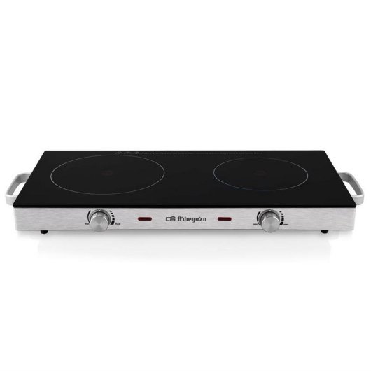 Plaque Vitrocéramique Portable Orbegozo PCE 6000 2 Zones 2800W