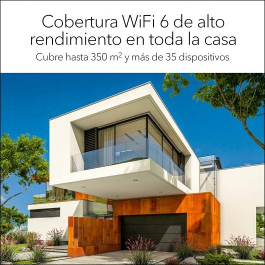 Netgear RBK753 Sistema WiFi Mesh Doble Banda Kit 3 Unidades