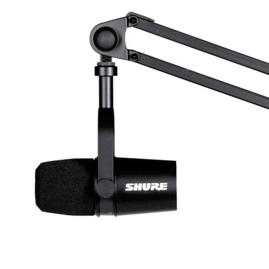 Microfono dinamico per podcast Shure MV7 XLR/USB nero