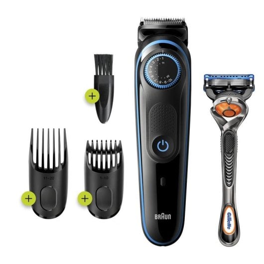 Braun BT5240 Recortadora de Barba + Maquinilla Gillette Fusion5 ProGlide