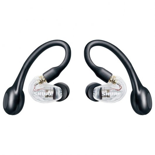 Shure AONIC 215 True Wireless Auriculares Bluetooth Negro/Transparente