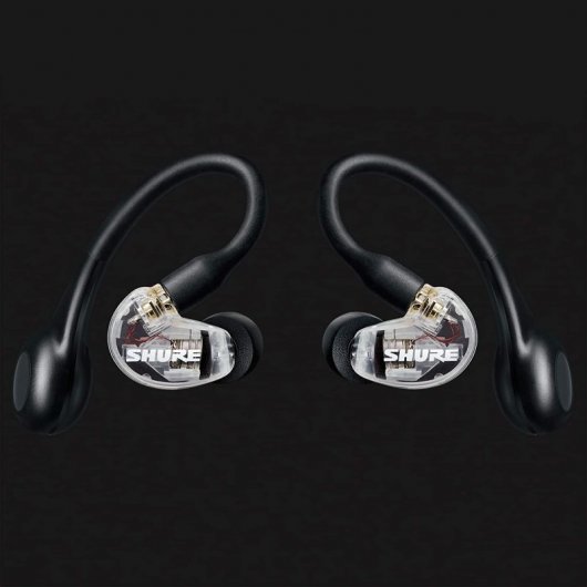 Shure AONIC 215 True Wireless Auriculares Bluetooth Negro/Transparente