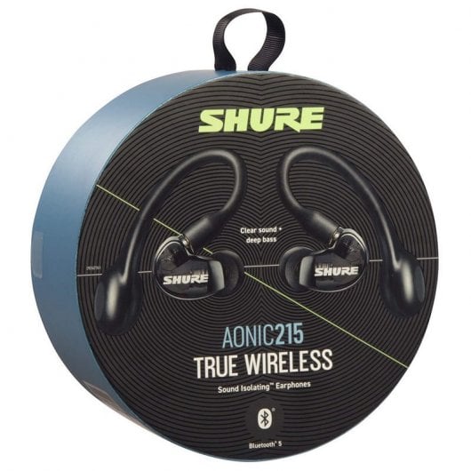 Shure AONIC 215 True Wireless Auriculares Bluetooth Negros