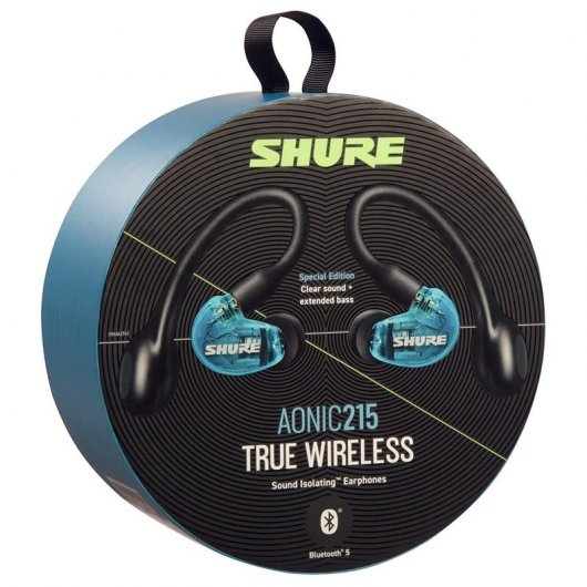 Shure AONIC 215 True Wireless Auriculares Bluetooth Negro/Azul
