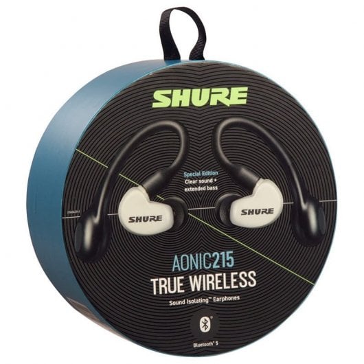 Shure AONIC 215 True Wireless Auriculares Bluetooth Negro/Blanco