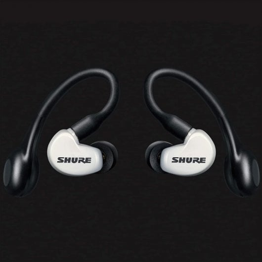 Shure AONIC 215 True Wireless Auriculares Bluetooth Negro/Blanco