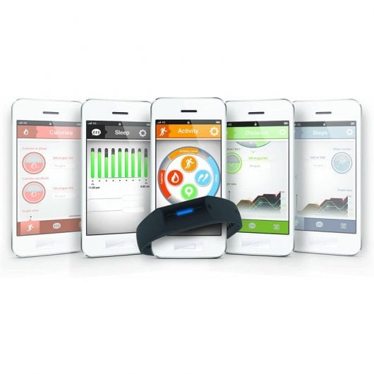 Oregon Scientific Smart Dynamo PE-128 Pulsera de Actividad Negra