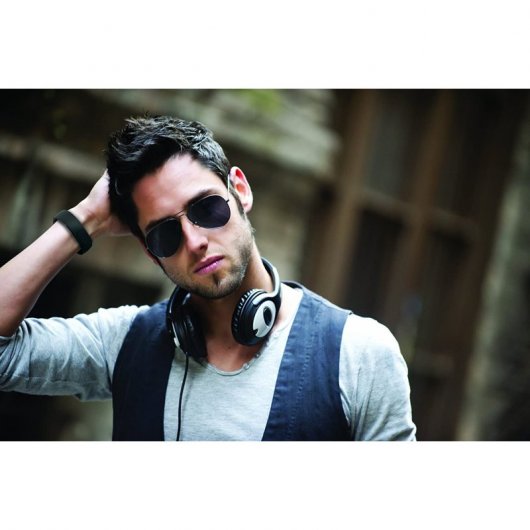 Oregon Scientific Smart Dynamo PE-128 Pulsera de Actividad Negra