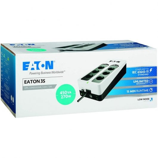 UPS Eaton 3S Gen2 550 VA 6 x Schucko