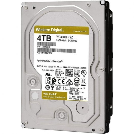 WD Gold 3,5" 4TB SATA3