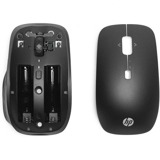 HP 6SP25AA Ratón Inalámbrico Bluetooth 1200DPI Negro