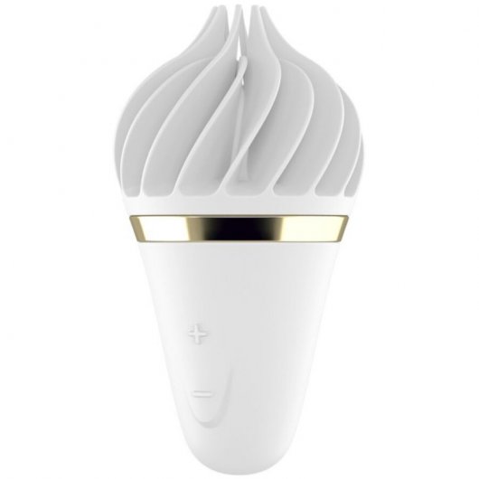 Satisfyer Sweet Treat Blanco/Dorado