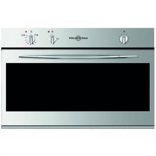 Vitrokitchen HG91IB Horno de Gas Butano Integrable 110L Acero Inoxidable