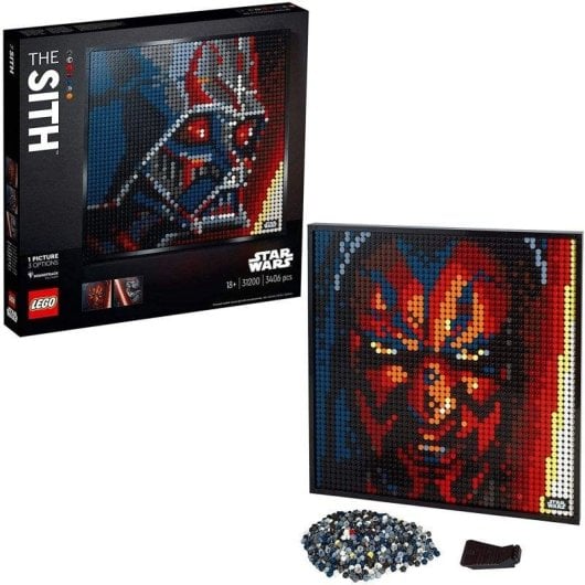 LEGO Art Star Wars I Sith 31200 3406 pezzi