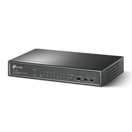 TP-Link TL-SF1009P Switch 9 Portas 10/100 Mbps con 8 PoE+